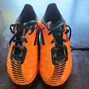 Adidas Kids Orange Athletic Shoes